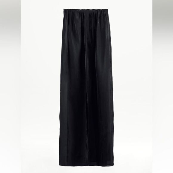 ZARA BLACK STRAPLESS DRESS - Picture 9 of 12